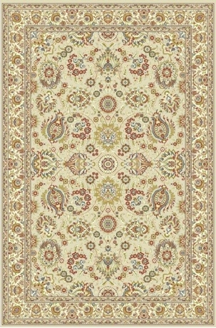 Picture of FLORA_SILK DARK_CREAM