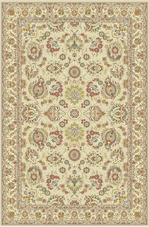 Picture of FLORA_SILK DARK_CREAM